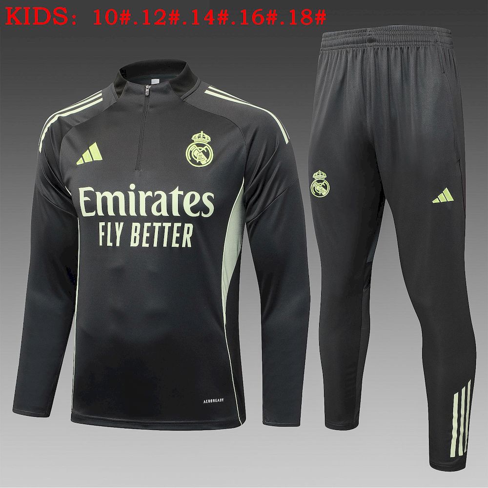 2025111815503518.jpg Kids Real Madrid 2025/26 Half-Zip Sweater+Pant 815 - Image 1