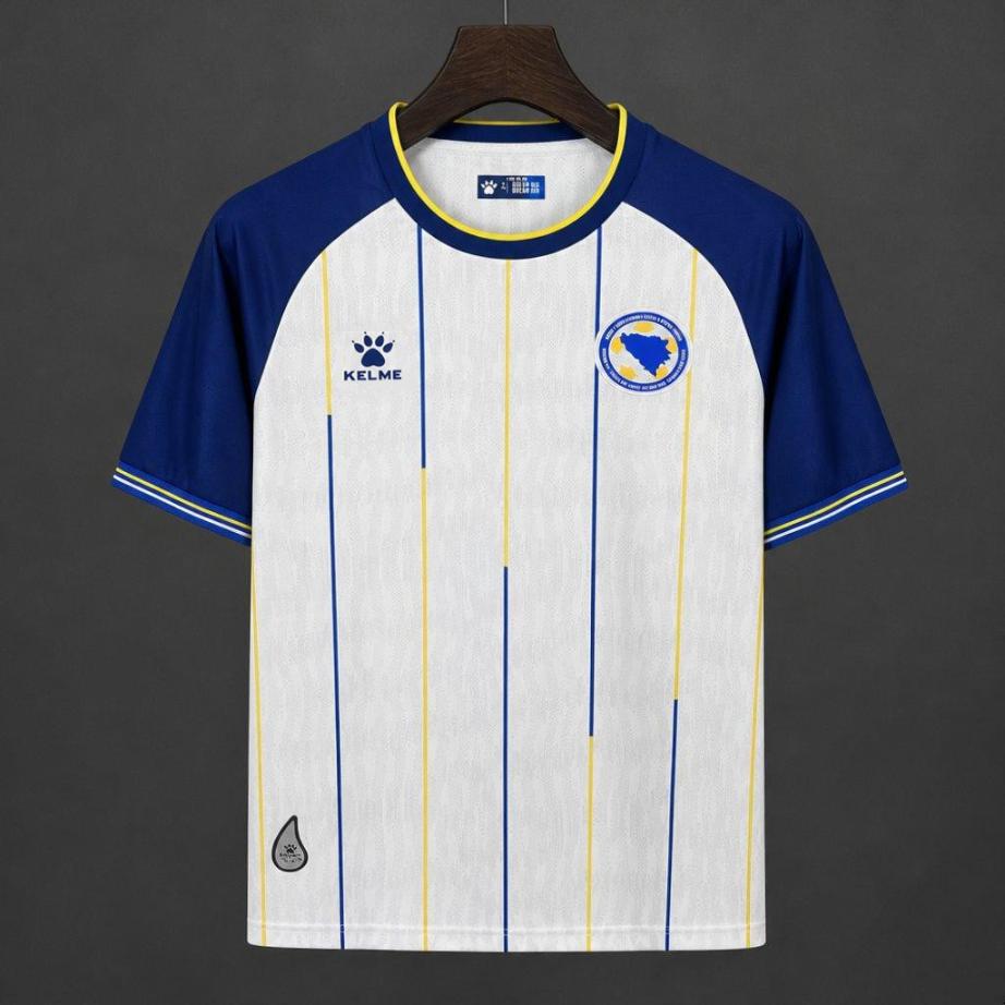 56df0da7f2a157d64eea172a (2) Bosnia and Herzegovina 2026 Away Mens Jersey Fan version - Image 1