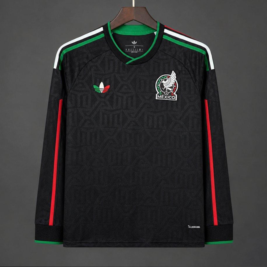 6fc51968a02bd968985a4c13 Mens Mexico 2026 World Cup Third Long Sleeve Jersey - Image 1