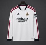 Mens Real Madrid 2026/27 Home Long Sleeve Jersey