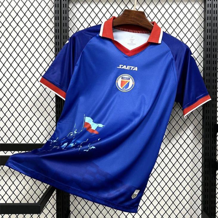 ScreenShot_2026-06-06_191003_859 Haiti 2026 Home Mens Jersey Fan version - Image 1